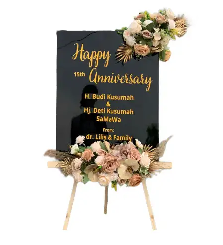 Papan Bunga Akrilik Pisangan Baru